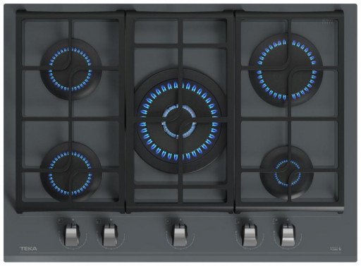 Встраиваемая газовая варочная панель Teka GZC 75330 XBN STONE GREY