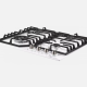Газовая варочная панель Kuppersberg FS 603 W SILVER