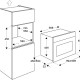 Духовой шкаф с СВЧ Bertazzoni F457PROMWTX