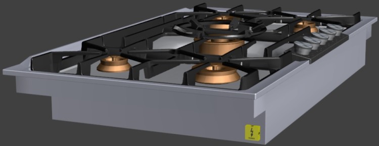 Газовая варочная панель Gaggenau VG295250
