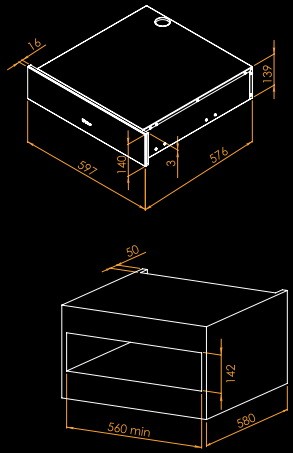 Встроенный вакууматор Irinox Zero 15 HZ152350002 (черное стекло)