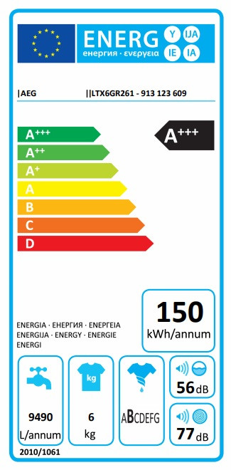Стиральная машина AEG LTX6GR261