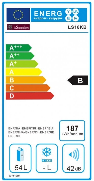 Винный шкаф La Sommeliere LS18KB