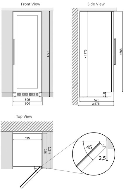 Винный шкаф Dunavox DX-123.338DSS
