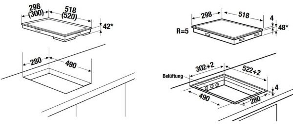 Электрическая варочная панель Kuppersbusch VKE 3300.0 SR