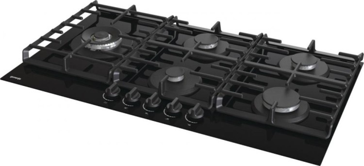 Газовая варочная панель на стеклокерамике Gorenje GCW951B
