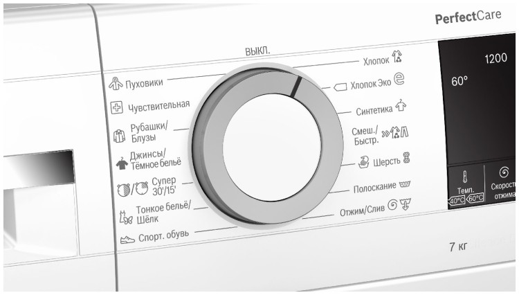 Стиральная машина Bosch PerfectCare WHA122X1OE