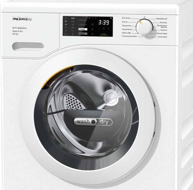 Стирально-сушильная машина Miele WTD163WCS