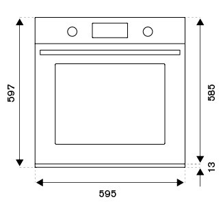 Духовой шкаф Bertazzoni F6011MODPLC