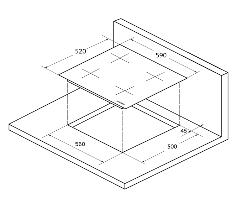 Варочная панель Kuppersberg ICS 614