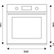 Духовой шкаф Bertazzoni F6011MODPTC