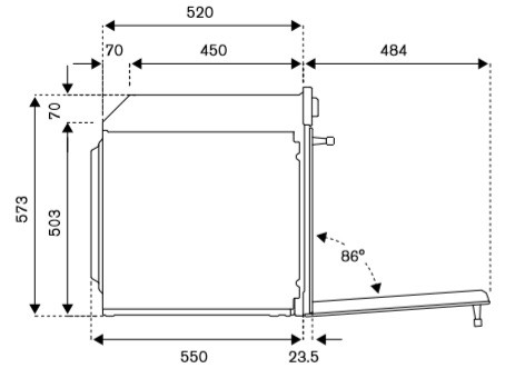 Духовой шкаф Bertazzoni F6011MODPTC