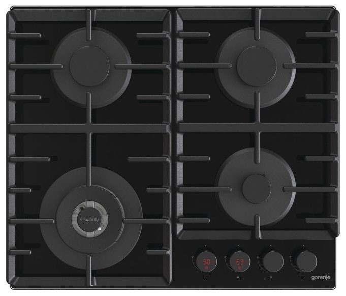 Встраиваемая газовая варочная панель Gorenje GKTW642SYB
