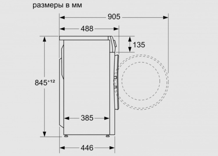 Узкая стиральная машина BOSCH WLP2026EOE