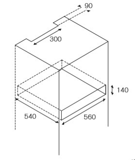 Ящик для подогрева Bertazzoni WD60N