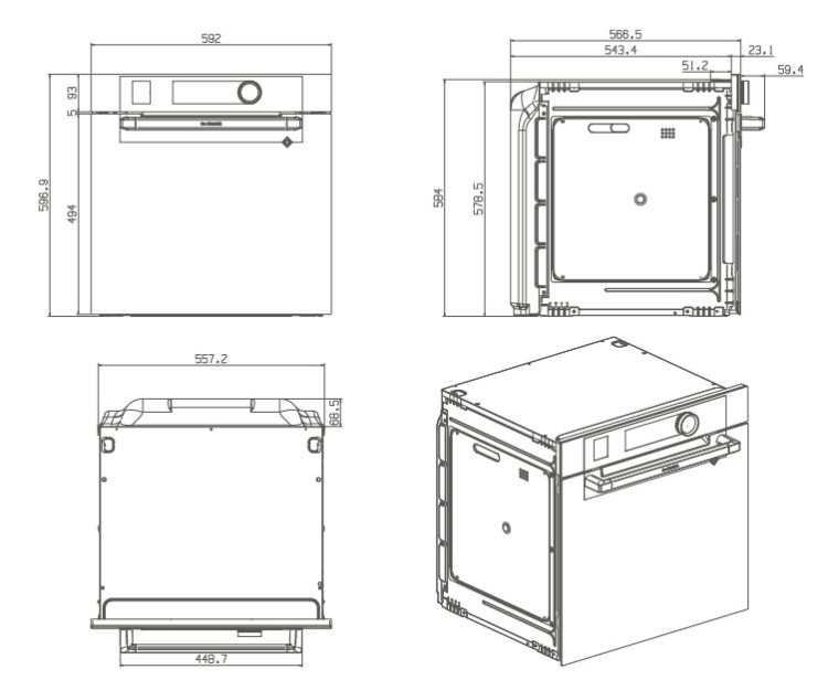 Духовой шкаф De Dietrich DOP7220X