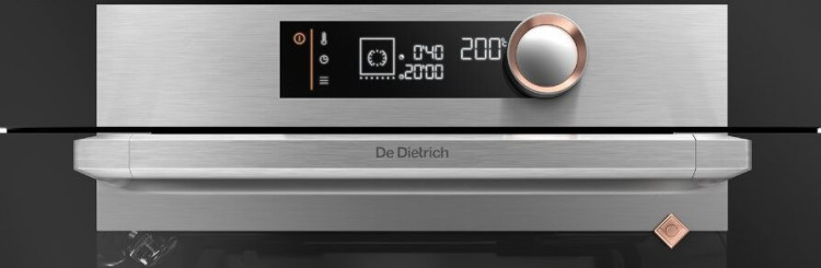 Дисплей DX1 в духовом шкафу De Dietrich DOP7340X Platinum