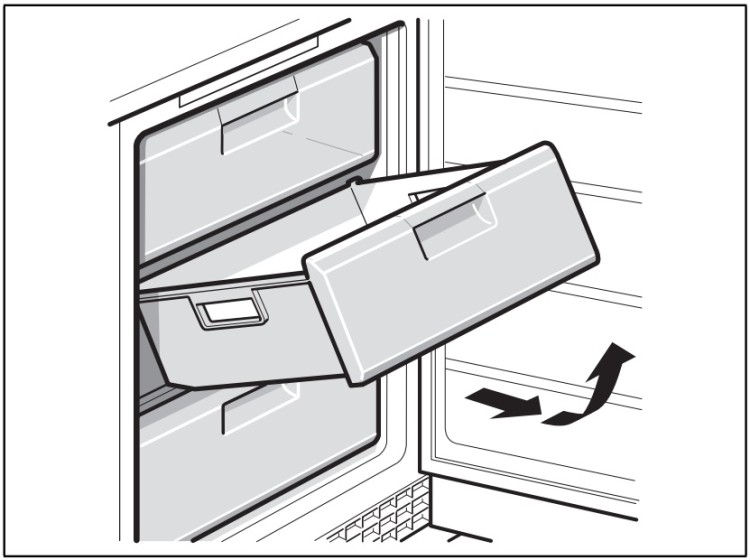 Встраиваемый морозильник Gaggenau RF200300